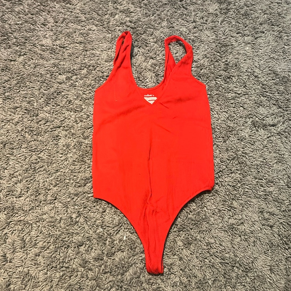 Red Bodysuit